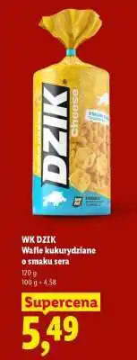 Lidl WK Dzik Wafle kukurydziane o smaku sera oferta
