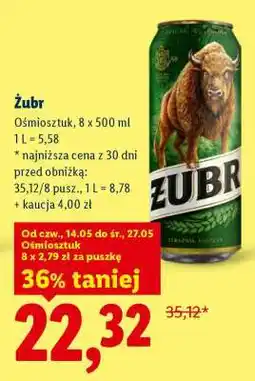 Lidl Żubr oferta