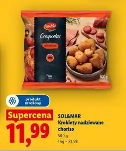 Lidl SOL&MAR Krokiety nadziewane chorizo oferta