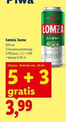 Lidl Łomża Jasne oferta