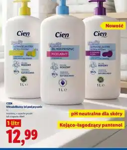 Lidl Cien Ultradelikatny żel pod prysznic oferta