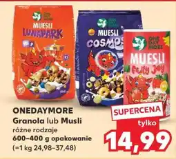 Kaufland ONEDAYMORE Granola lub Musli oferta