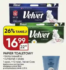 Chata Polska Papier toaletowy velvet care oferta