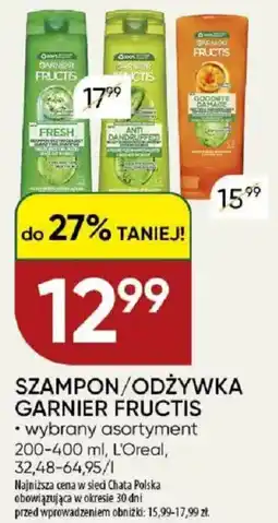 Chata Polska Szampon/odżywka garnier fructis oferta