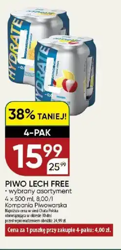 Chata Polska Piwo lech free oferta