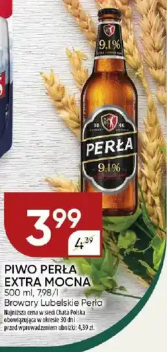 Chata Polska Piwo perła extra mocna browary lubelskie perła oferta