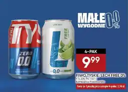 Chata Polska Piwo tyskie/lech free 0% kompania piwowarska oferta