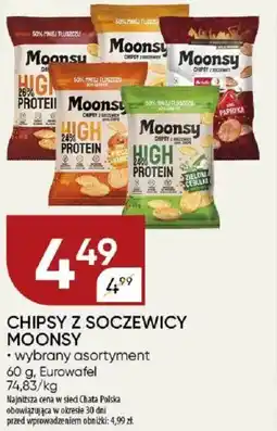 Chata Polska Chipsy z soczewicy moonsy eurowafel oferta