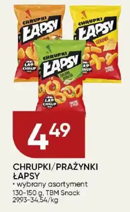 Chata Polska Chrupki/prażynki łapsy tbm snack oferta