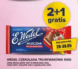 Spiżarnia Smakosza Wedel czekolada truskwakowa oferta