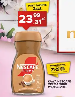 Spiżarnia Smakosza Kawa nescafe crema oferta