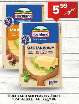 Spiżarnia Smakosza Hochland ser plastry żółte oferta