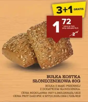 Spiżarnia Smakosza Bułka kostka słonecznikowa oferta