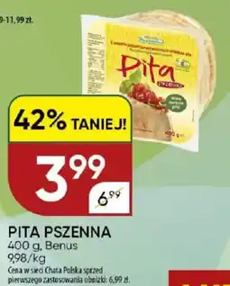 Chata Polska Pita pszenna benus oferta