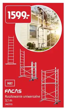 Jula Rusztowanie uniwersalne 3,1 m FACAS oferta