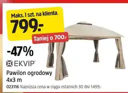 Jula EKVIP Pawilon ogrodowy 4x3 m oferta