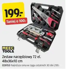 Jula Zestaw narzędziowy 72 el. 48x36x10 cm oferta