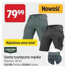 Jula Szorty turystyczne męskie oferta