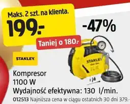 Jula STANLEY Kompresor 1100 W oferta