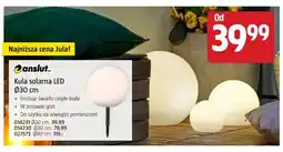 Jula Kula solarna LED 30 cm oferta