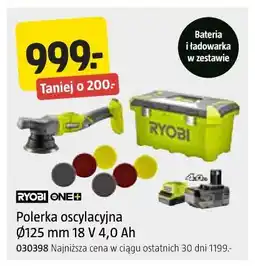 Jula RYOBI ONE+ Polerka oscylacyjna ø125 mm 18 V 4,0 Ah oferta