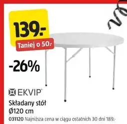 Jula Składany stół oferta