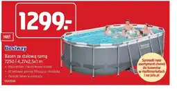 Jula Basen ze stalową ramą 7250 l 4,27x2,5x1 m Bestway oferta
