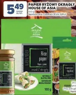 Stokrotka PAPIER RYŻOWY OKRĄGŁY HOUSE OF ASIA oferta