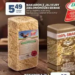 Stokrotka MAKARON Z JAJ KURY ZIELONONÓŻKI EKMAK oferta