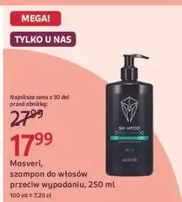 Rossmann Masveri, szampon do włosów przeciw wypadaniu oferta