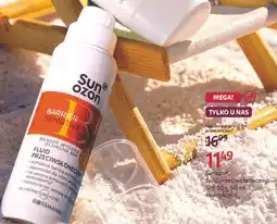 Rossmann Sunozon, fluid przeciwsłoneczny, SPF 50+, 50 ml oferta