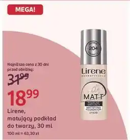 Rossmann Lirene, matujący podkład do twarzy oferta