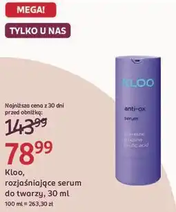 Rossmann Kloo, rozjaśniające serum do twarzy oferta