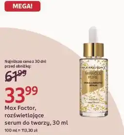 Rossmann Max Factor, rozświetlające serum do twarzy oferta