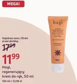 Rossmann Hagi, regenerujący krem do rąk oferta
