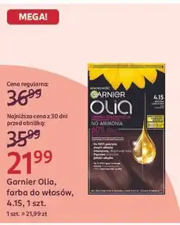 Rossmann Garnier Olia, farba do włosów, 4.15, 1 szt oferta
