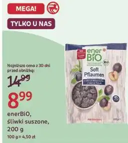 Rossmann enerBiO, śliwki suszone oferta