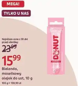 Rossmann Bielenda, masełkowy olejek do ust oferta