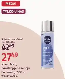 Rossmann Nivea Men, nawilżająca esencja do twarzy oferta