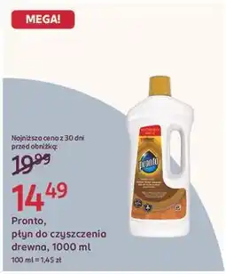 Rossmann Pronto, płyn do czyszczenia drewna oferta