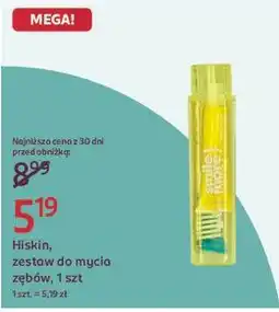 Rossmann Hiskin, zestaw do mycia zębów, 1 szt oferta