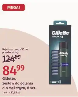 Rossmann Gillette, zestaw do golenia dla mężczyzn, 8 szt oferta