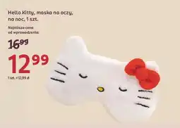 Rossmann Hello Kitty, maska na oczy, na noc, 1 szt oferta