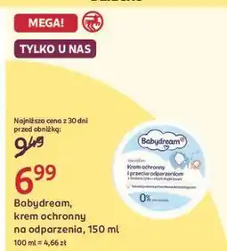 Rossmann Babydream, krem ochronny na odparzenia oferta