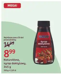 Rossmann NaturaVena, syrop daktylowy oferta