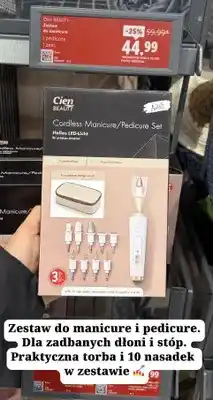 Lidl Zestaw do manicure i pedicure Cien BEAUTY oferta