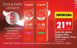 Biedronka Pasta do zębów Colgate Max White Expert Original oferta