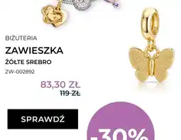 Briju Zawieszka żółte srebro Briju ZW-002892 oferta