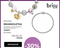 Briju Bransoletka srebro BN-002860 oferta