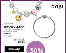 Briju Bransoletka Briju srebro BN-003374 oferta